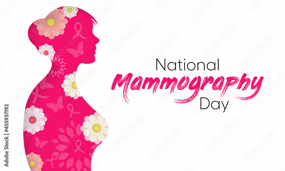 National Mammography day is observed every year in October, it is the process of using low-energy X-rays to examine the human breast for diagnosis and screening. Vector illustration National Mammography day is observed every year in October, it is the process of using low-energy X-rays to examine the human breast for diagnosis and screening. Vector illustration