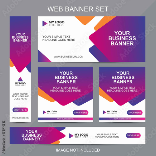 WEB BANNER SET