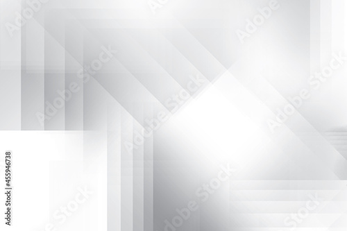 Abstract white and gray color  modern design background with geometric shape. Vector illustration.