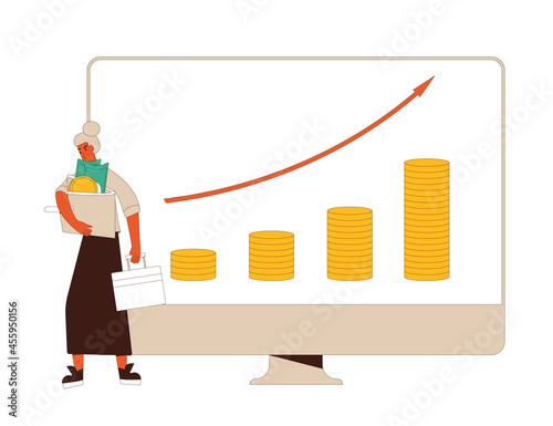 Inflation. Economical finance changes process