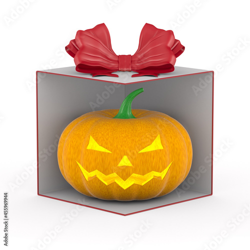 halloween pumpkin into gift...