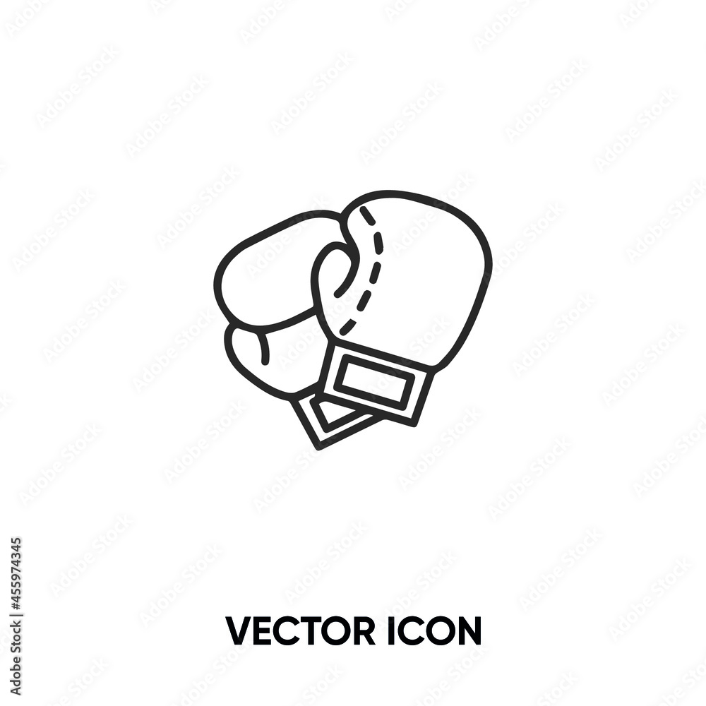 Boxing glove vector icon. Modern, simple flat vector illustration for website or mobile app.Punch symbol, logo illustration. Pixel perfect vector graphics Boxing glove vector icon. Modern, simple flat vector illustration for website or mobile app.Punch symbol, logo illustration. Pixel perfect vector graphics