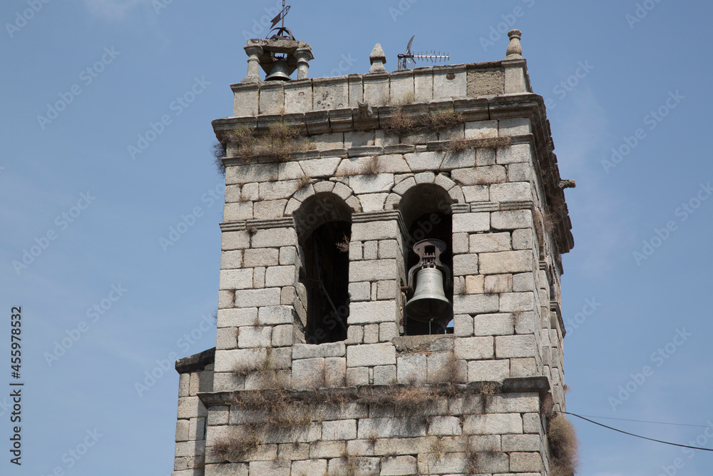 Church Bell Tower, Mogarraz Village; Salamanca