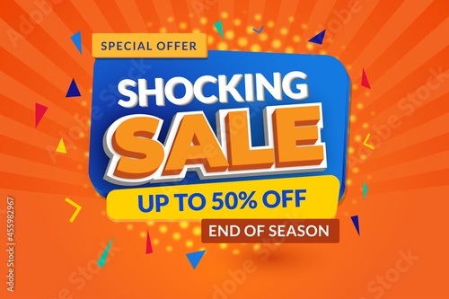Special Offer Shocking sale banner