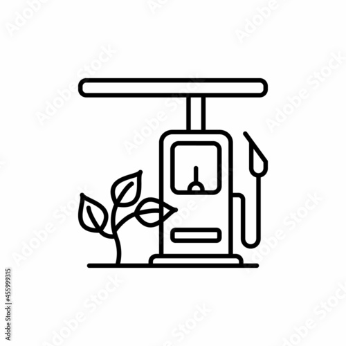 Bio Fuel icon in vector. Logotype