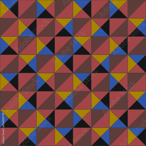 Background image with a geometric pattern in a dark, autumn, withered color scheme