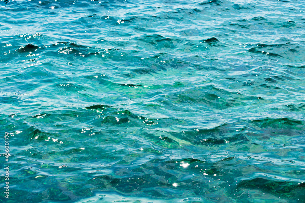 Fototapeta premium Turquoise beach water background