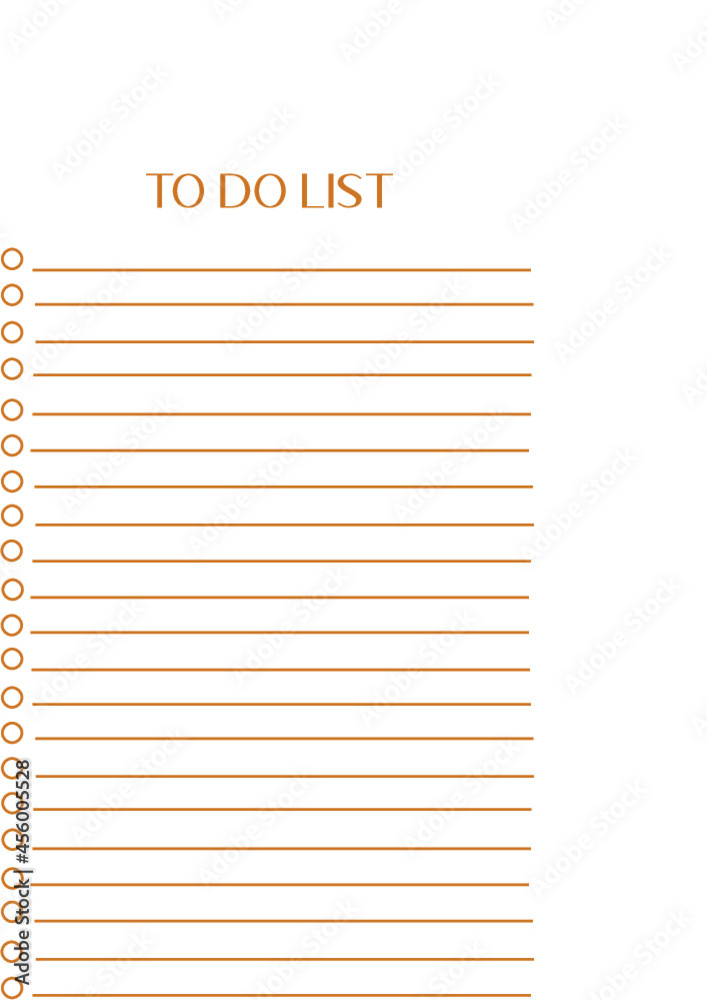 Daily planner minimal elegant vector. Weekly planner template. Organizer and schedule with notes and to-do list. Vector. Isolated Daily planner minimal elegant vector. Weekly planner template. Organizer and schedule with notes and to-do list. Vector. Isolated