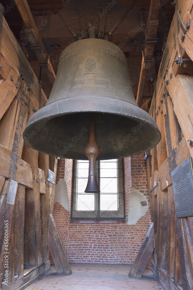 Obraz premium The Sigismund Bell on the tower of the Wawel Cathedral