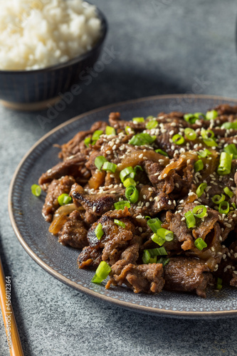 Homemade Korean Beef Bulgogi BBQ