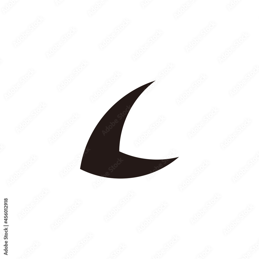 letter l simple geometric symbol logo vector letter l simple geometric symbol logo vector