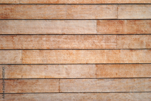 Close Up of Wooden Boards on Side of Canal Boat
