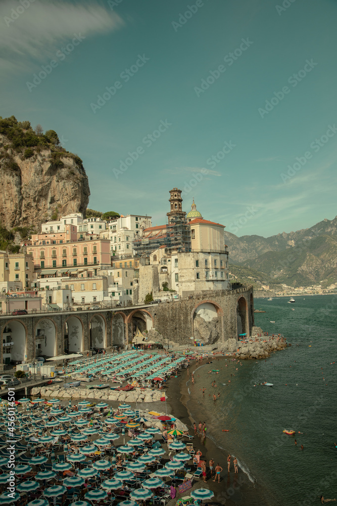 Atrani city on the Amalfi coast - Italy