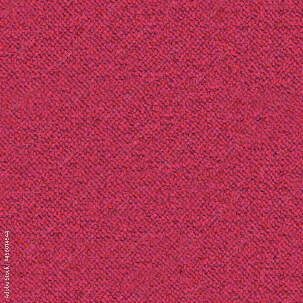 Fototapeta premium Pink red knitting wool texture textile canvas background