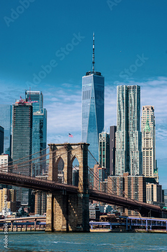 One world trade center, Brooklyn Bridge © Paul