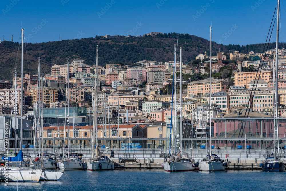 Europe. Italy. Liguria. Genoa. Port Antico