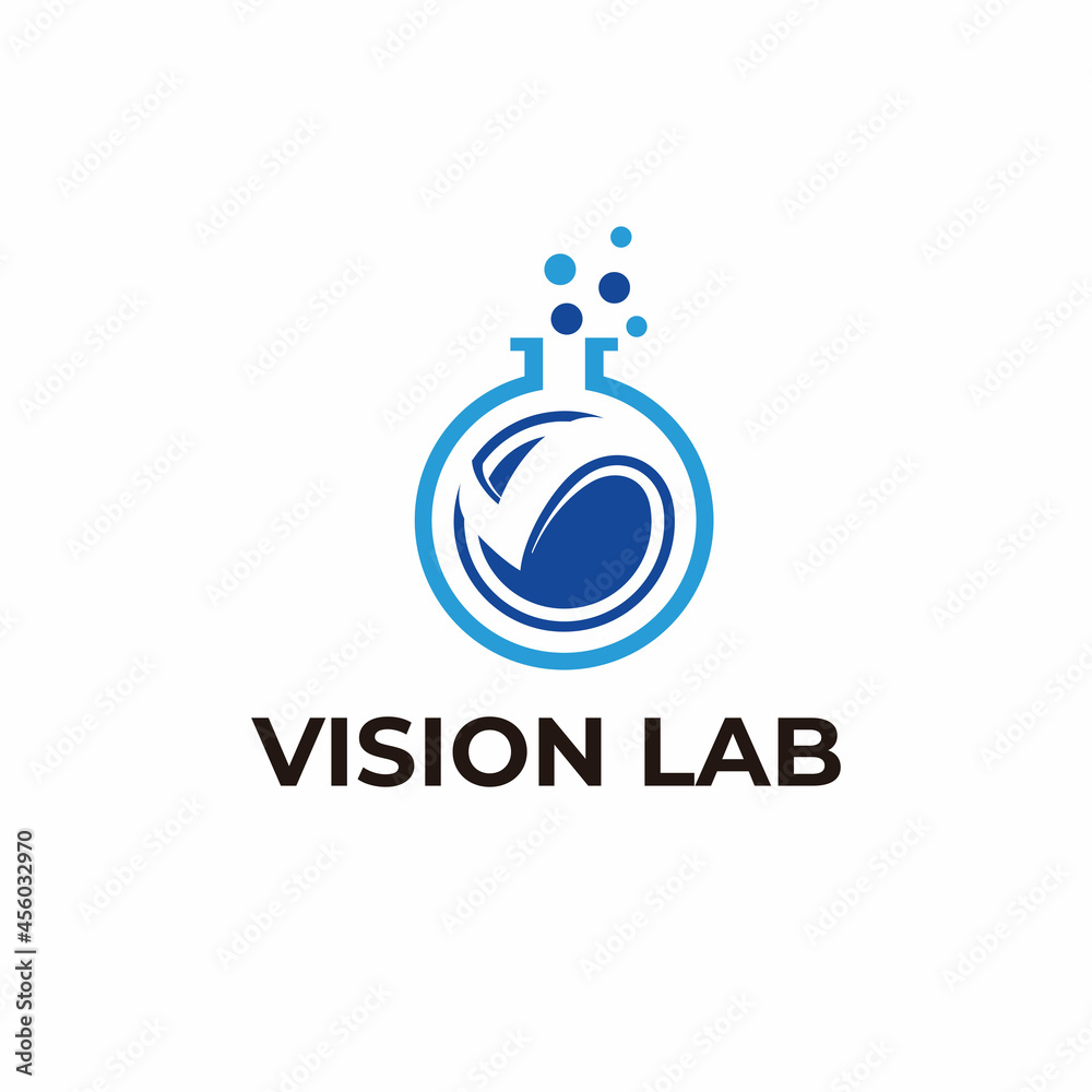 VISION theme logo template for some busines VISION theme logo template for some busines