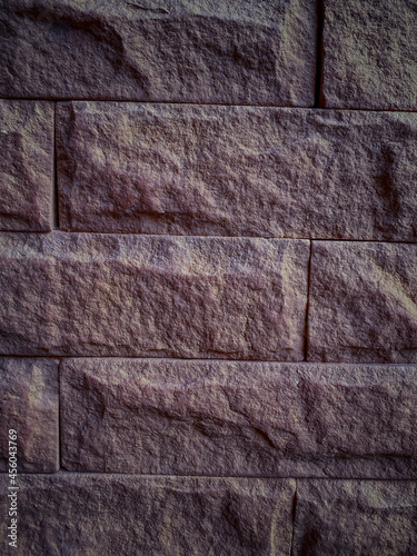 old orange brick wall