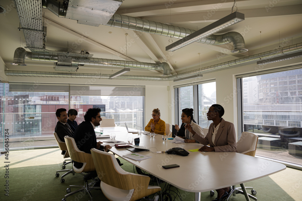 Business people in conference room meeting