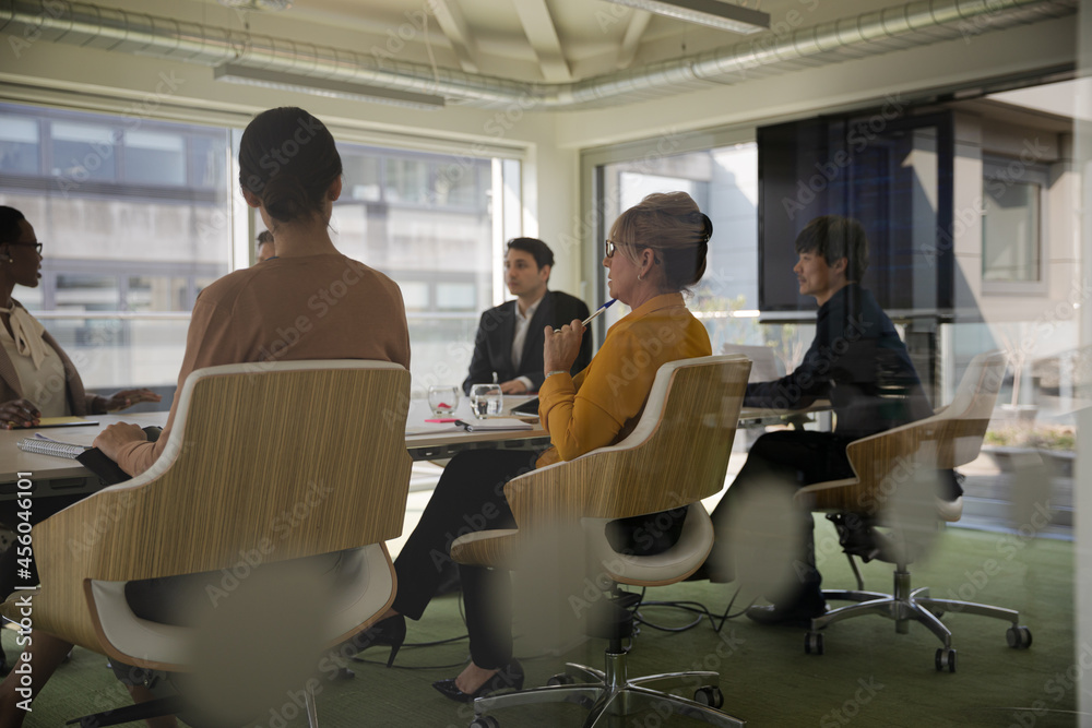 Fototapeta premium Business people in conference room meeting