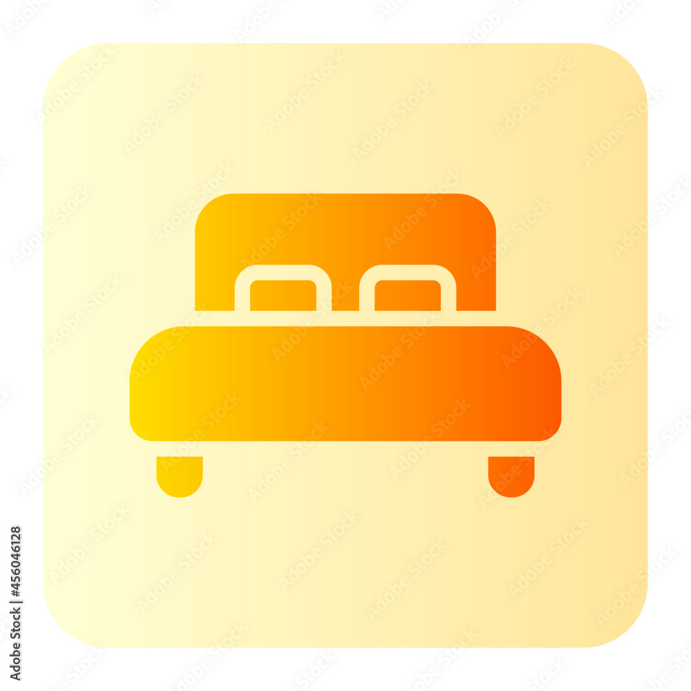 bed gradient icon bed gradient icon