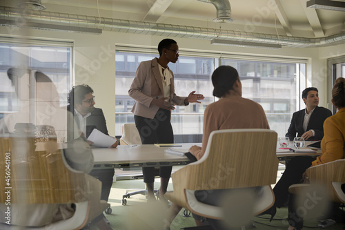 Business people in conference room meeting