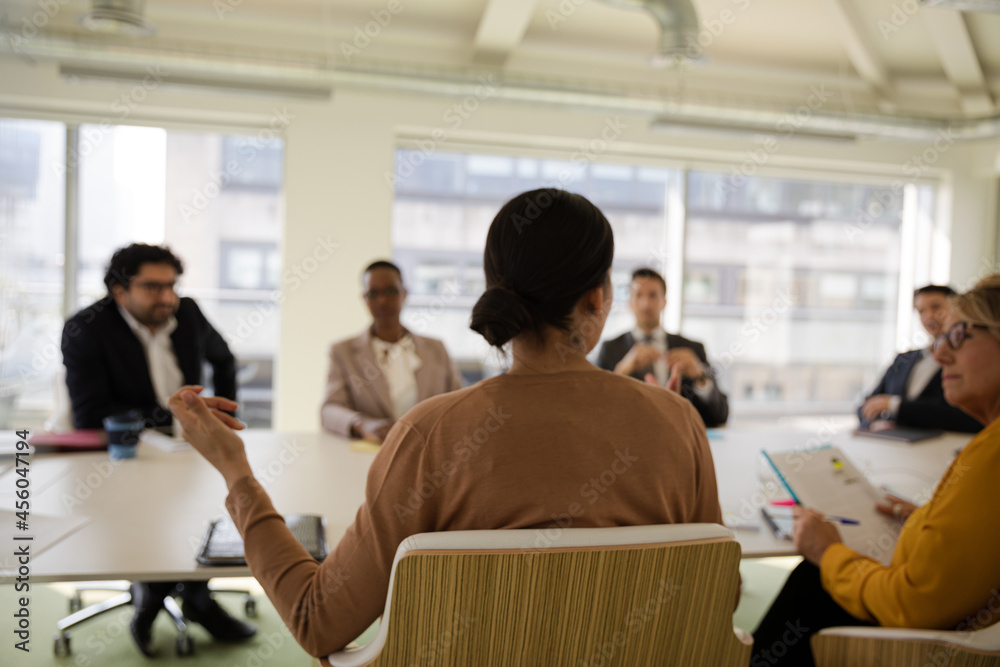 Business people in conference room meeting