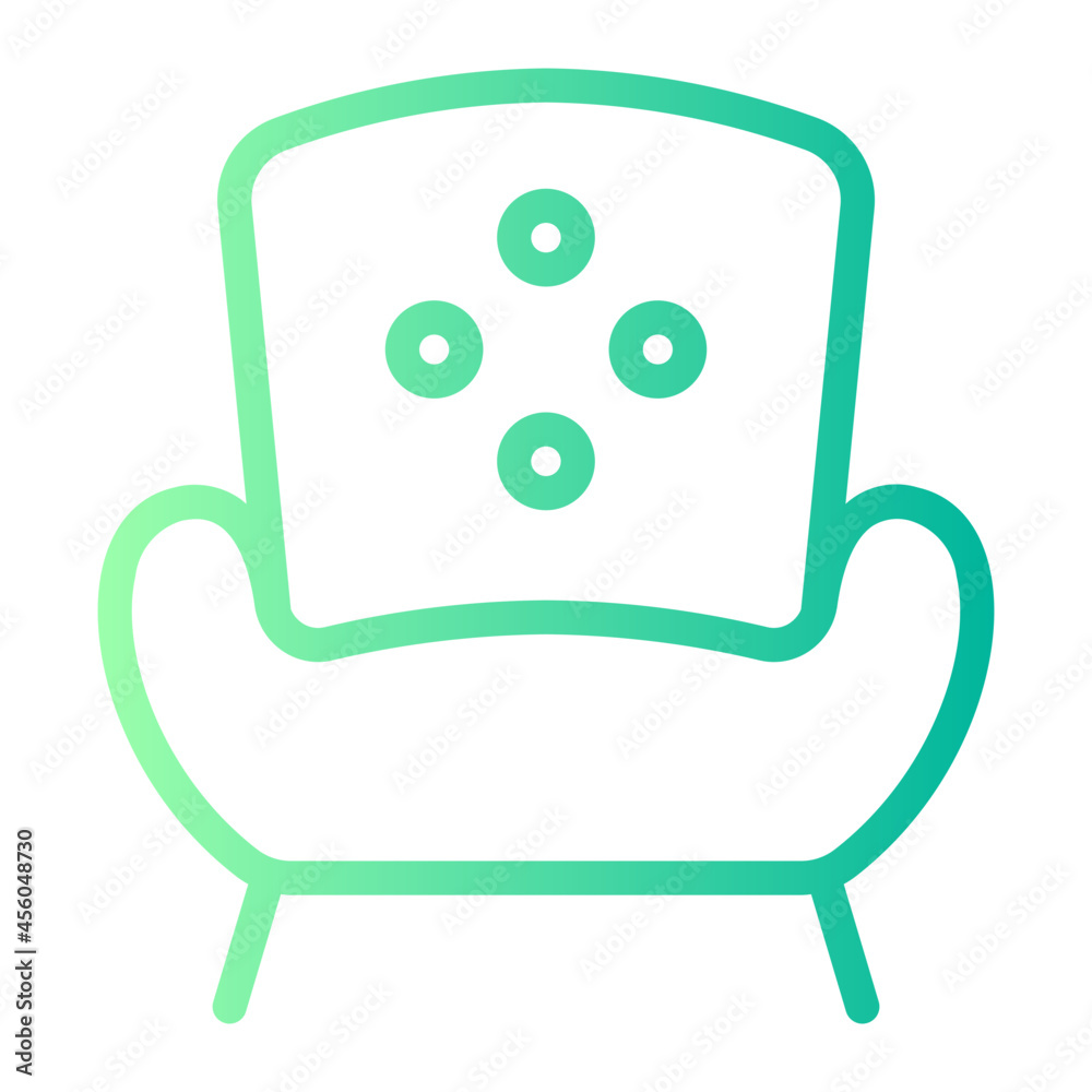 Lounge gradient icon