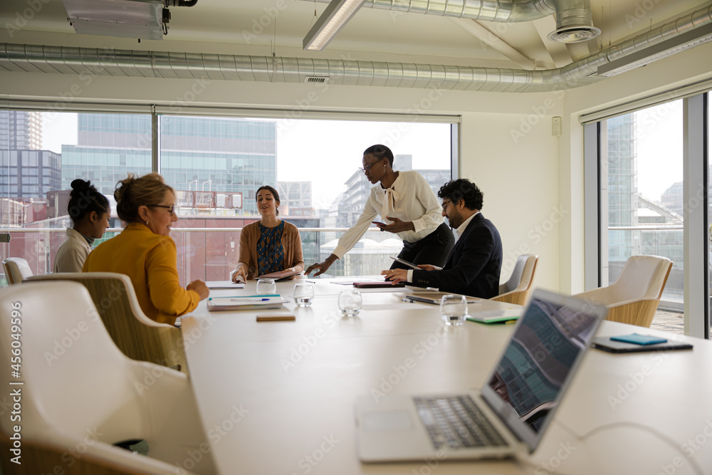 Business people in conference room meeting