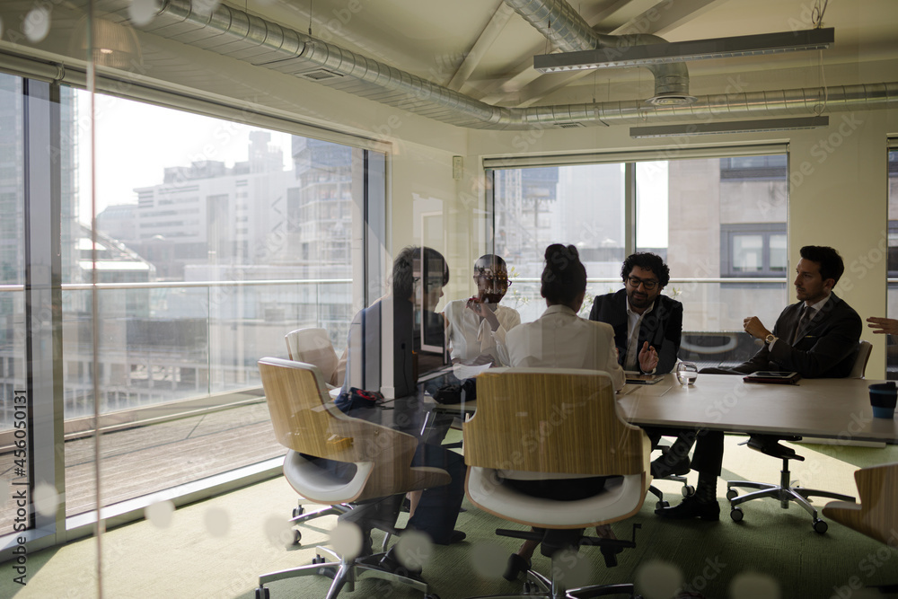 Business people in conference room meeting