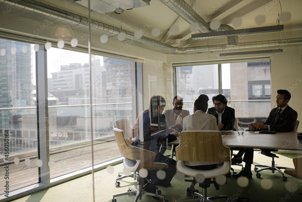 Business people in conference room meeting