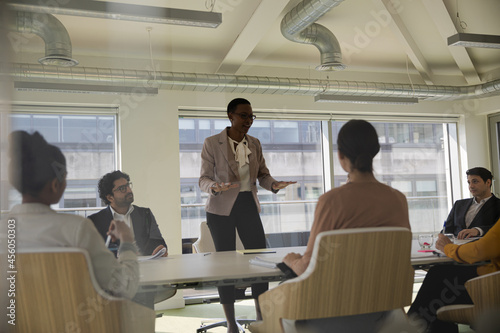 Business people in conference room meeting