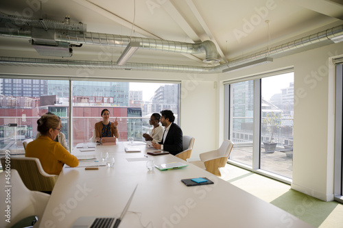 Business people in conference room meeting