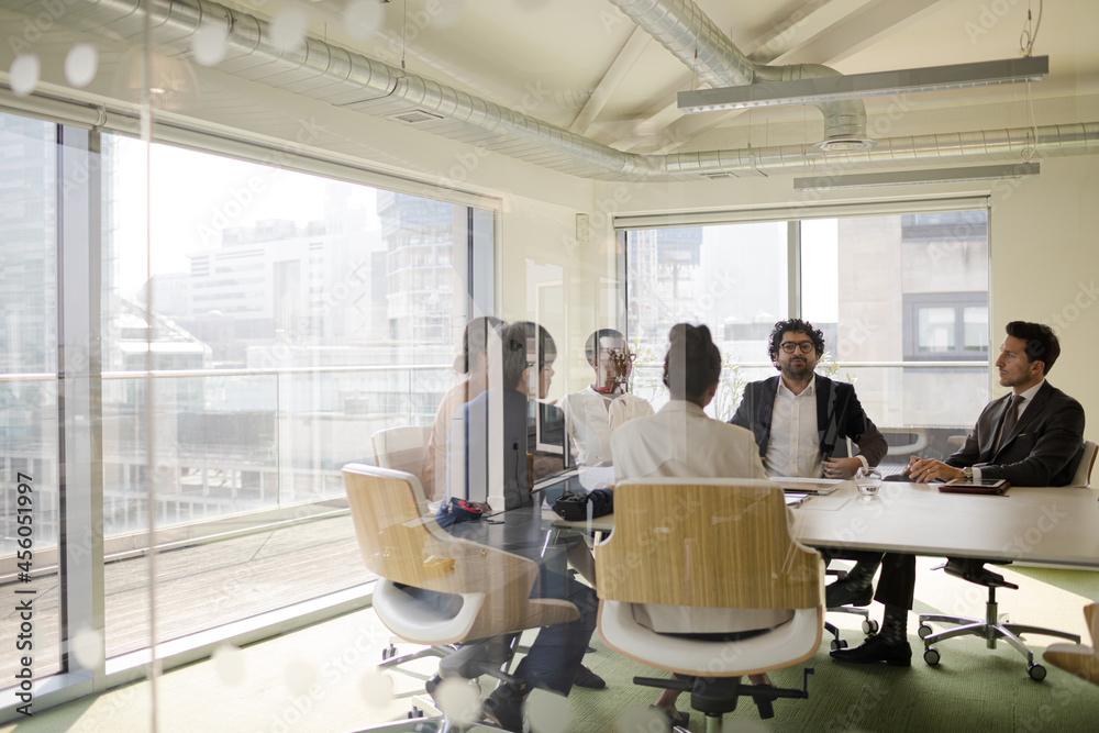 Business people in conference room meeting Business people in conference room meeting