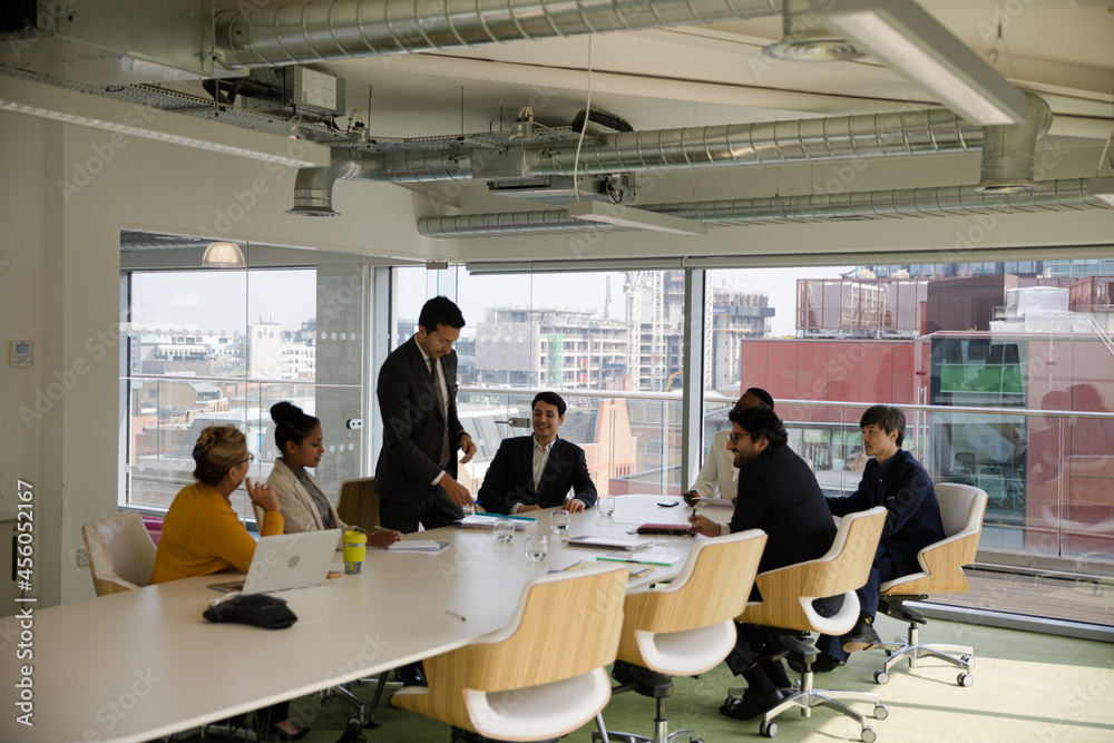 Business people in conference room meeting Business people in conference room meeting