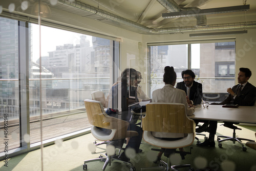 Business people in conference room meeting