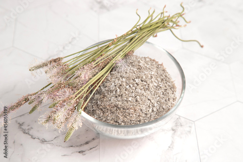 Psyllium is a superfood made from the husk of plantain seeds.The concept of a plant prebiotic
