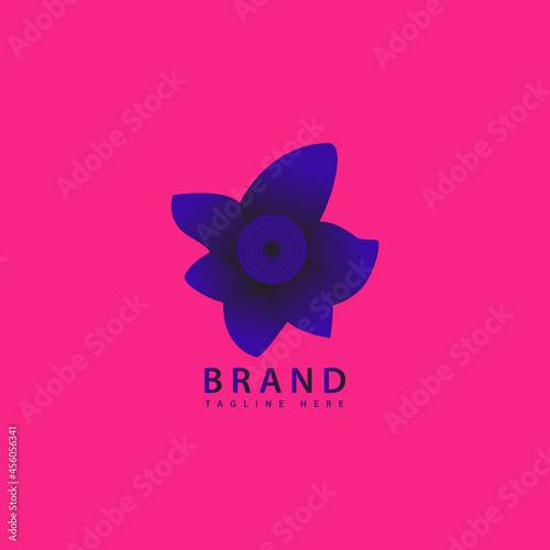 Logo with fox animal style