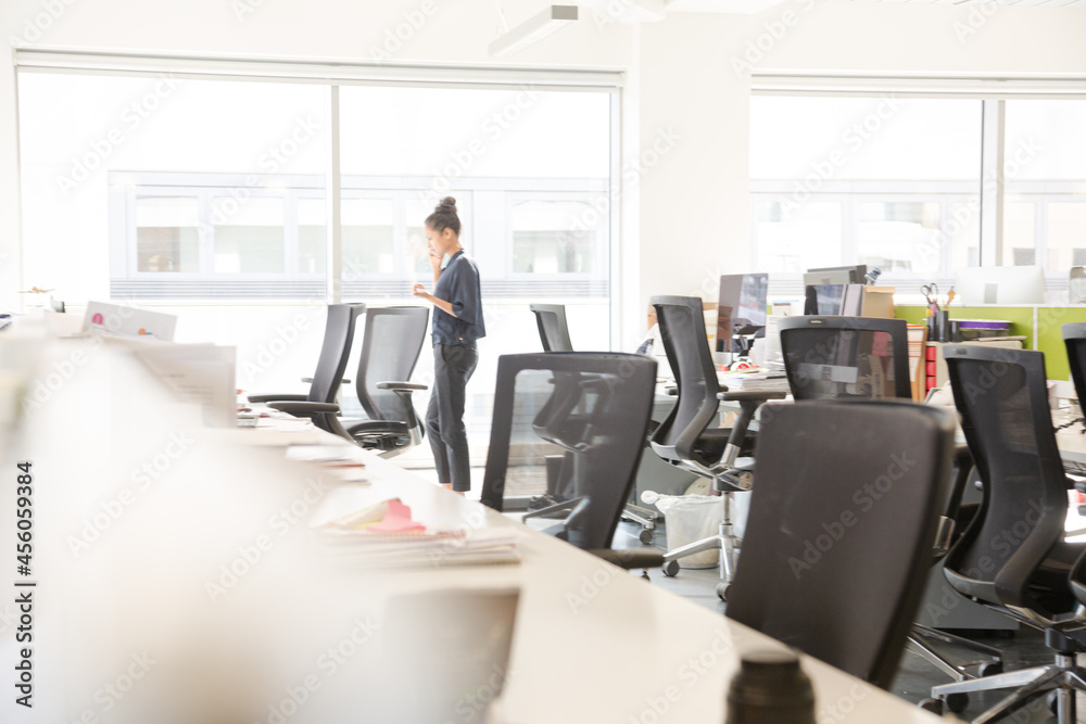 Open plan office interior Open plan office interior