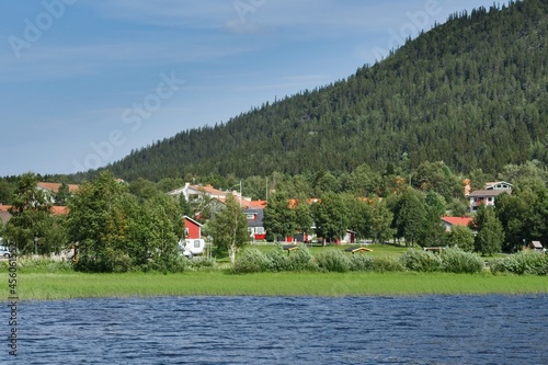 A view of the hillside at Funäsdalen in northern Sweden