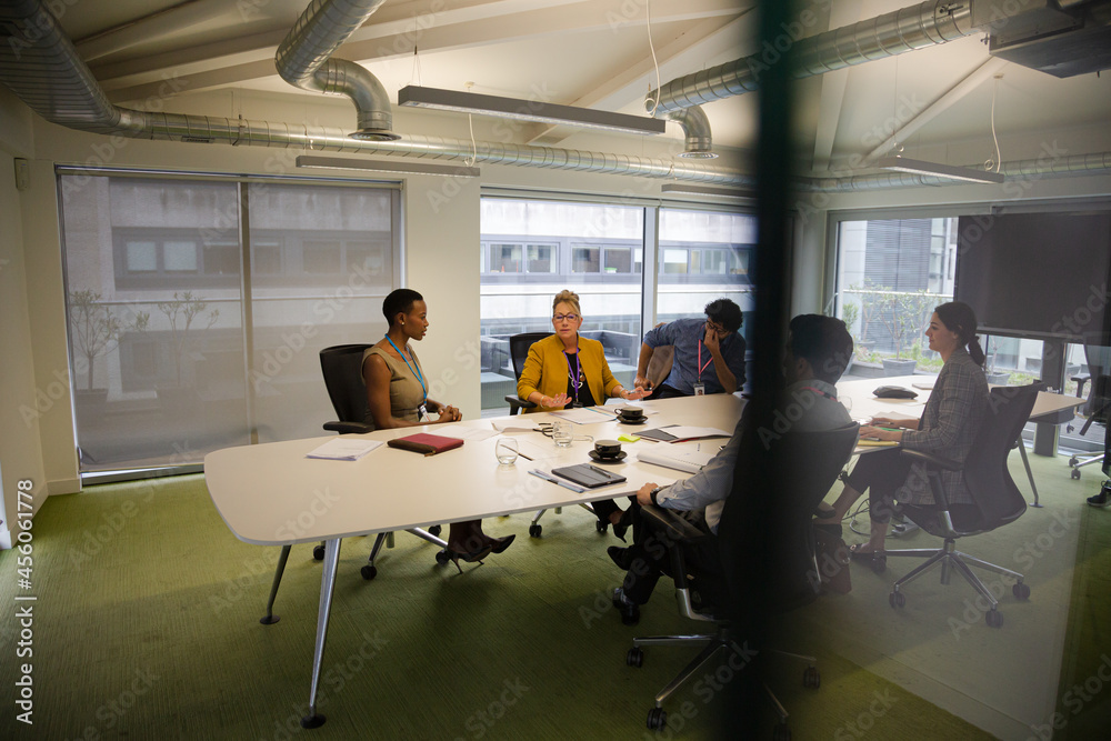Fototapeta premium Business people in conference room meeting