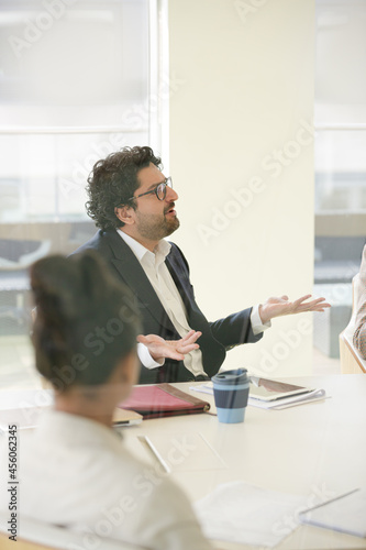 Business people in conference room meeting