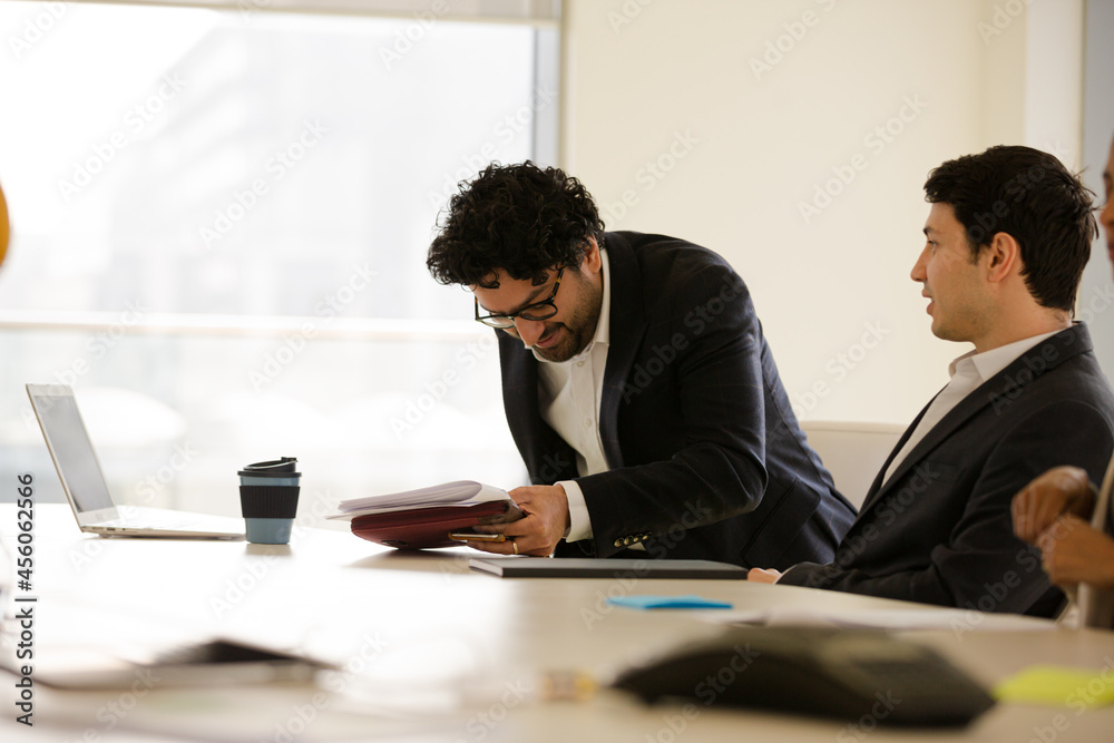 Business people in conference room meeting Business people in conference room meeting
