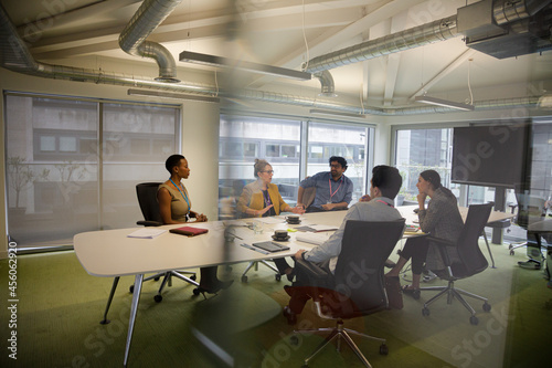 Business people in conference room meeting