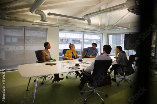 Business people in conference room meeting