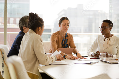 Business people in conference room meeting