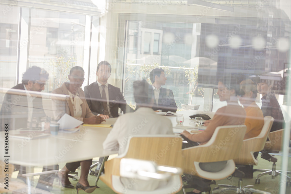 Obraz premium Business people in conference room meeting