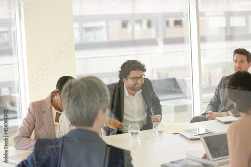 Business people in conference room meeting