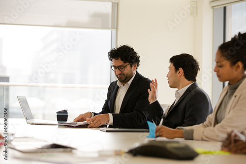 Business people in conference room meeting