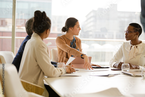 Business people in conference room meeting